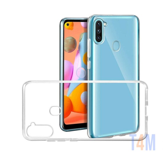 Funda de Silicona 360º para Samsung Galaxy A11/M11 Transparente